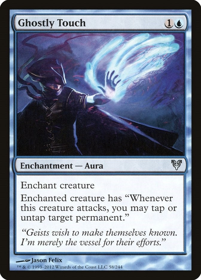 Ghostly Touch (58) (Avacyn Restored)