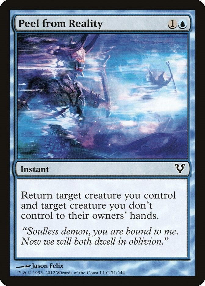 Image for Peel from Reality (71) (Avacyn Restored) - Magic: The Gathering