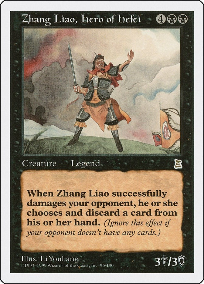 Image for Zhang Liao, Hero of Hefei (96) - Magic: The Gathering