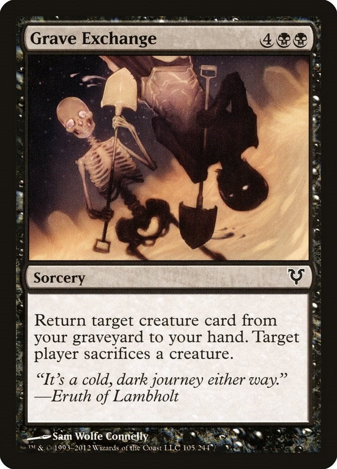 Grave Exchange (105) (Avacyn Restored)