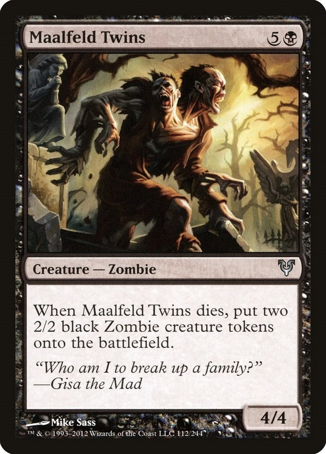 Image for Maalfeld Twins (112) (Avacyn Restored) - Magic: The Gathering
