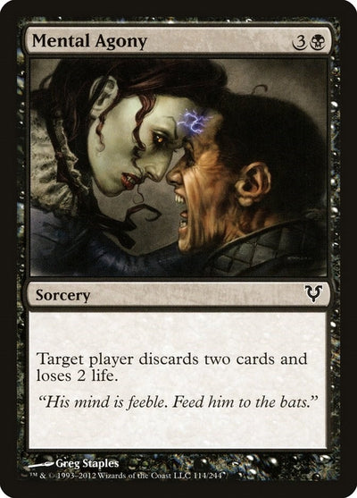 Mental Agony (114) (Avacyn Restored)
