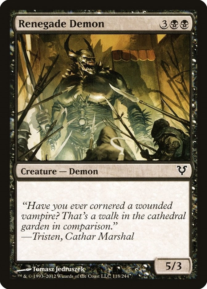 Renegade Demon (118) (Avacyn Restored)