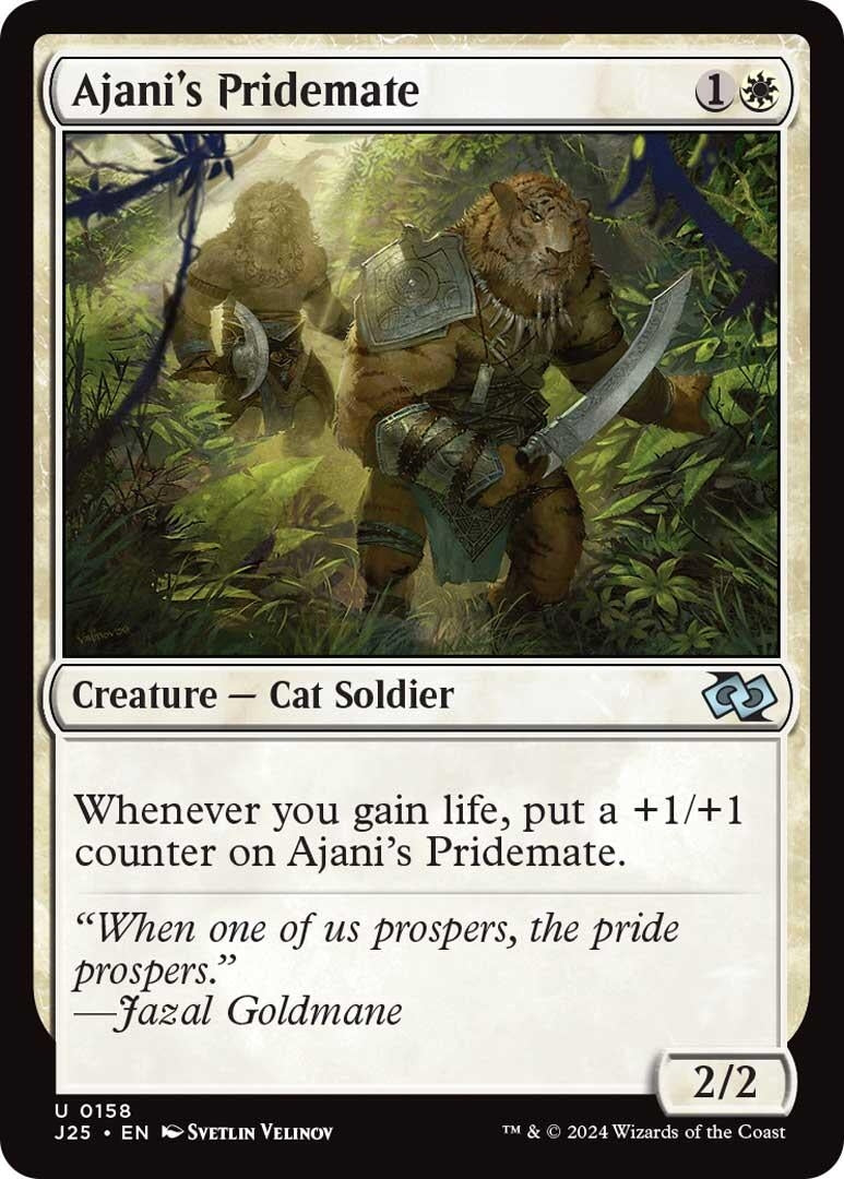 Ajani's Pridemate (158) (Foundations Jumpstart)