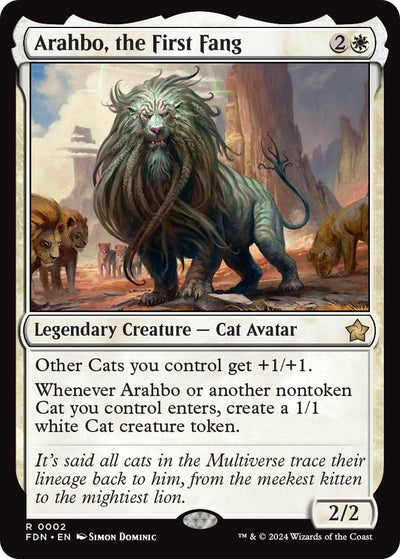 Arahbo, the First Fang (2) (Foundations) (FDN)