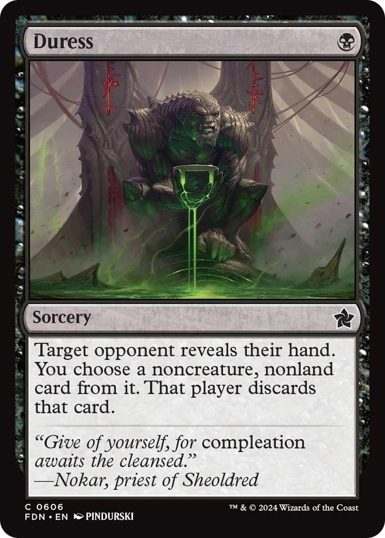 Duress (606) (Foundations) (FDN)