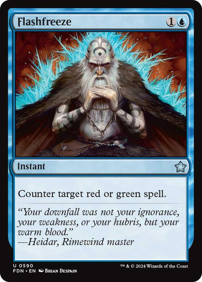 Flashfreeze (590) (Foundations) (FDN)