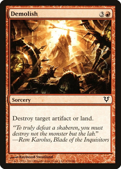 Demolish (132) (Avacyn Restored)