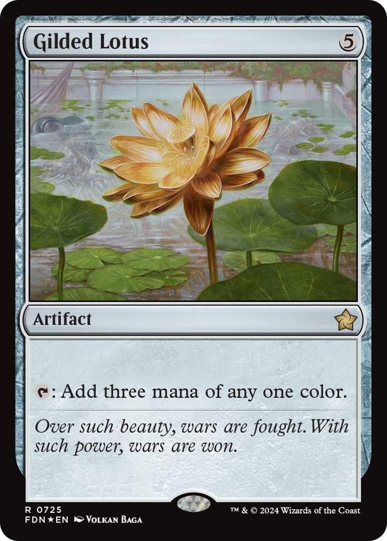 Gilded Lotus (725) (Foundations)