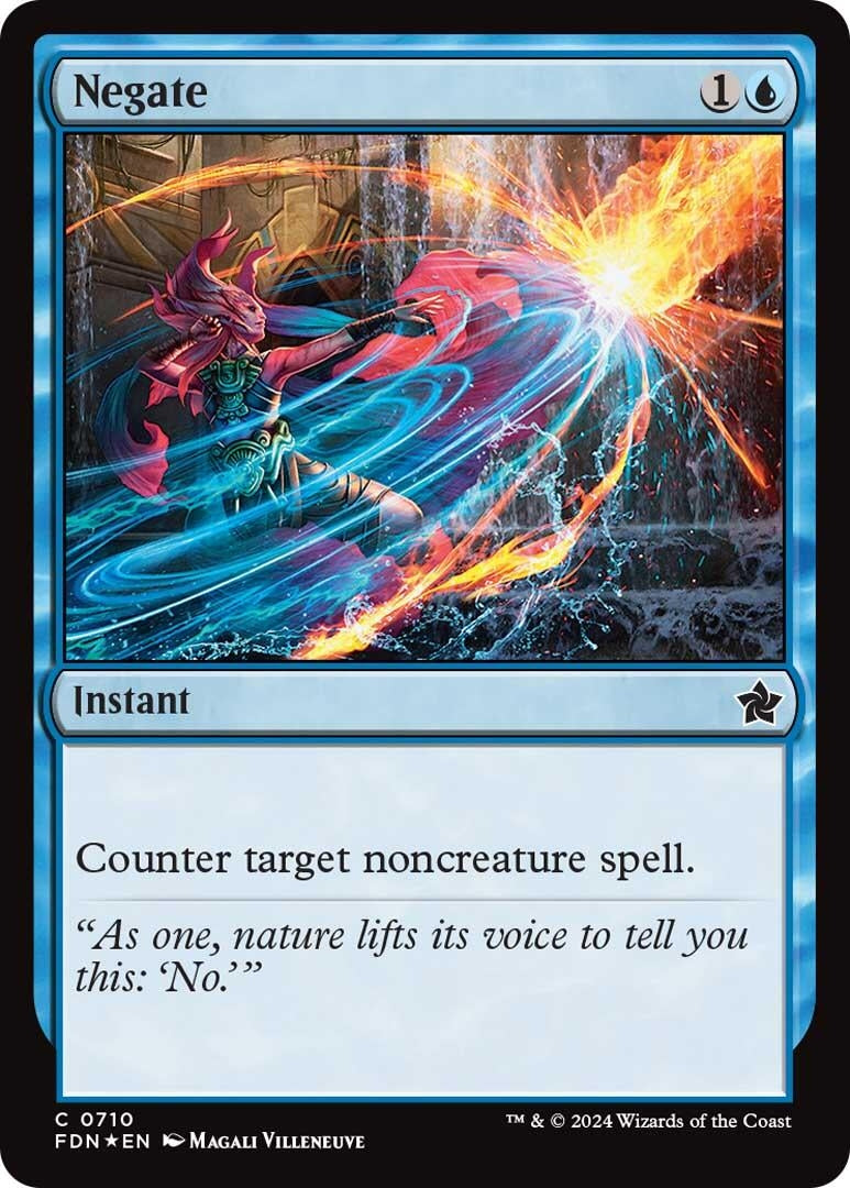 Negate (710) (Foundations) (FDN)