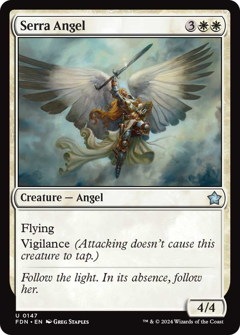 Serra Angel (147) (Foundations) (FDN)