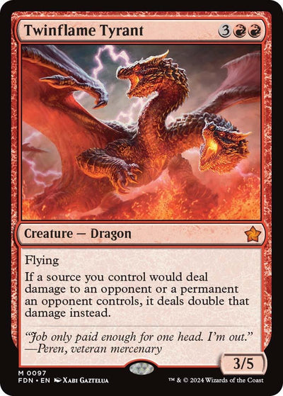Twinflame Tyrant (97) (Foundations) (FDN)