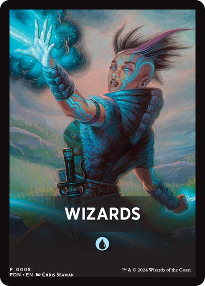 Wizards Theme Card (5) (Foundations) (FDN)