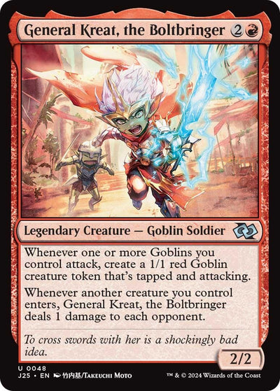 General Kreat, the Boltbringer (Anime) (48) (Foundations Jumpstart)