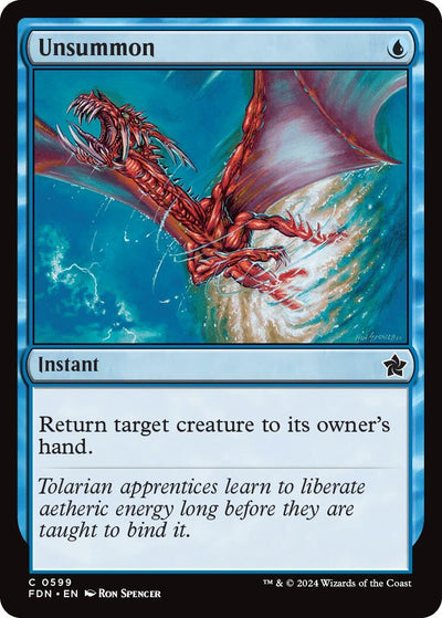 Unsummon (599) (Foundations) (FDN)