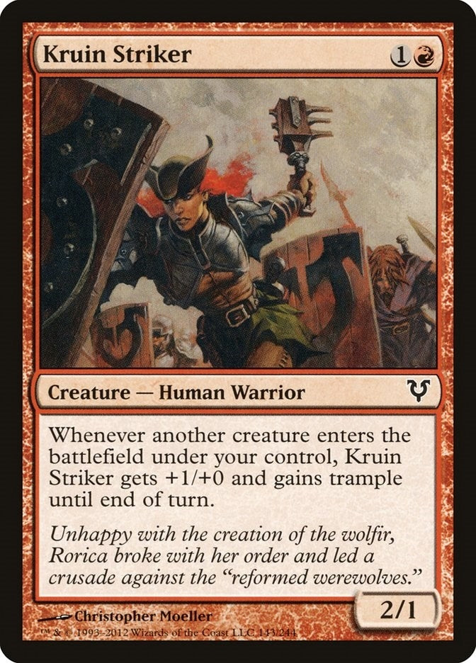 Image for Kruin Striker (143) (Avacyn Restored) - Magic: The Gathering