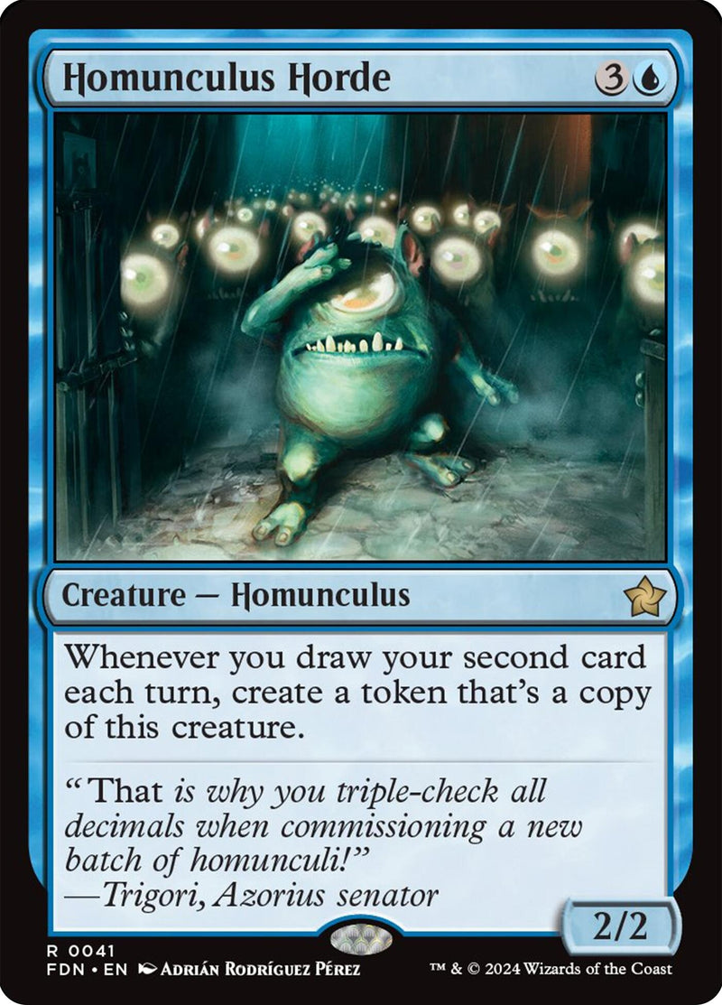 Homunculus Horde (41) (Foundations) (FDN)