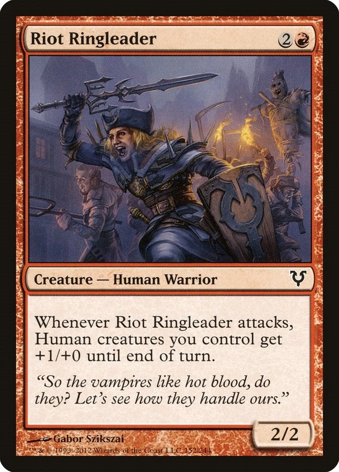 Image for Riot Ringleader (152) (Avacyn Restored) - Magic: The Gathering