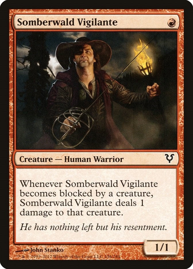 Image for Somberwald Vigilante (156) (Avacyn Restored) - Magic: The Gathering