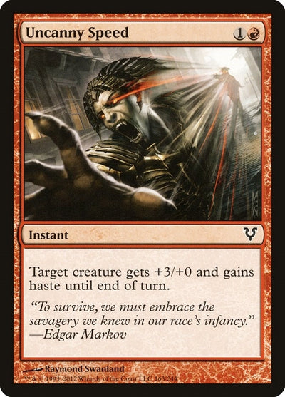 Uncanny Speed (163) (Avacyn Restored)