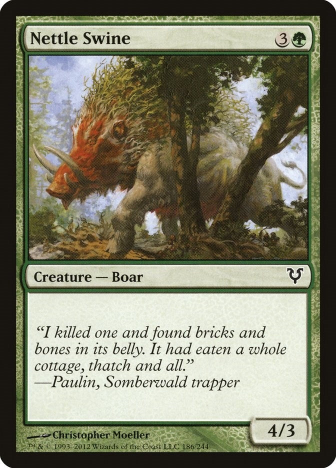Nettle Swine (186) (Avacyn Restored)