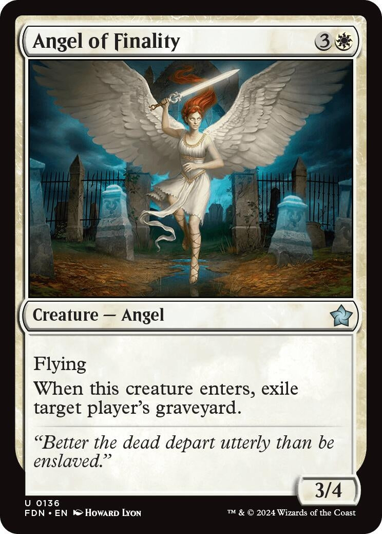 Angel of Finality (136) (Foundations) (FDN)