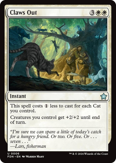 Claws Out (6) (Foundations) (FDN)