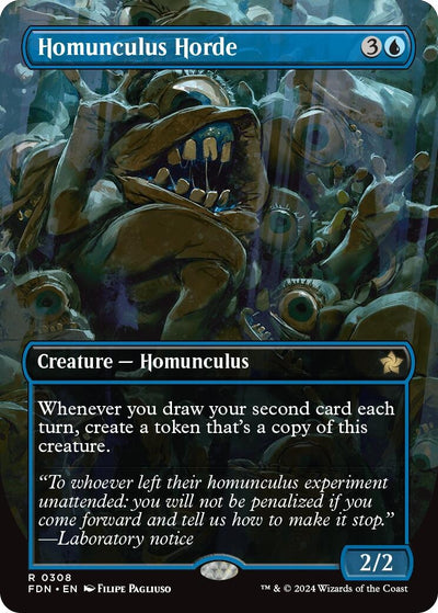 Homunculus Horde (Borderless) (308) (Foundations) (FDN)