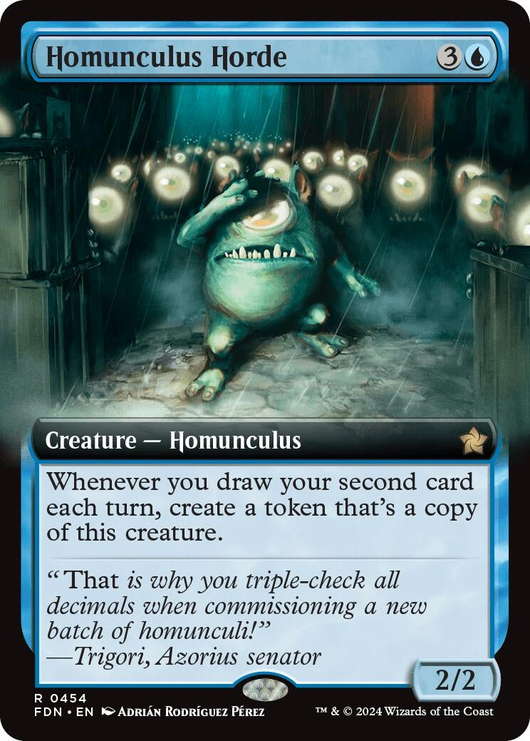 Homunculus Horde (Extended Art) (454) (Foundations) (FDN)
