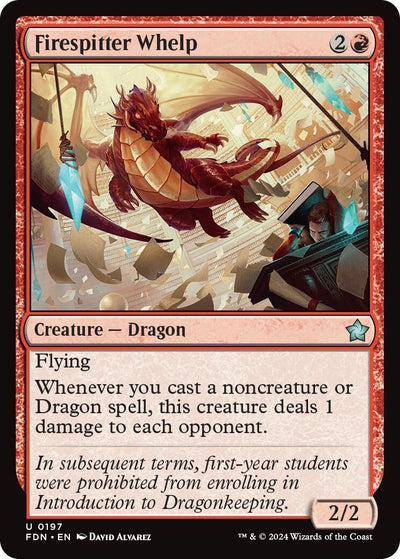 Firespitter Whelp (197) (Foundations) (FDN)