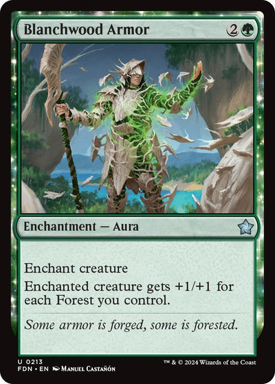 Blanchwood Armor (213) (Foundations) (FDN)