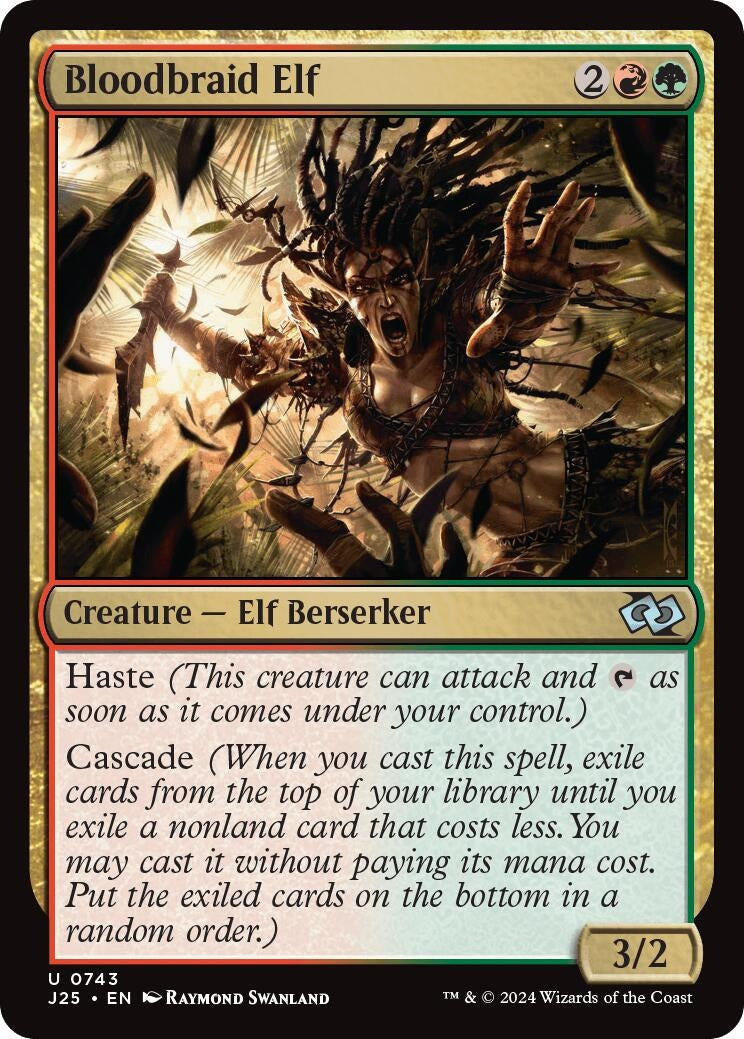 Bloodbraid Elf (743) (Foundations Jumpstart)
