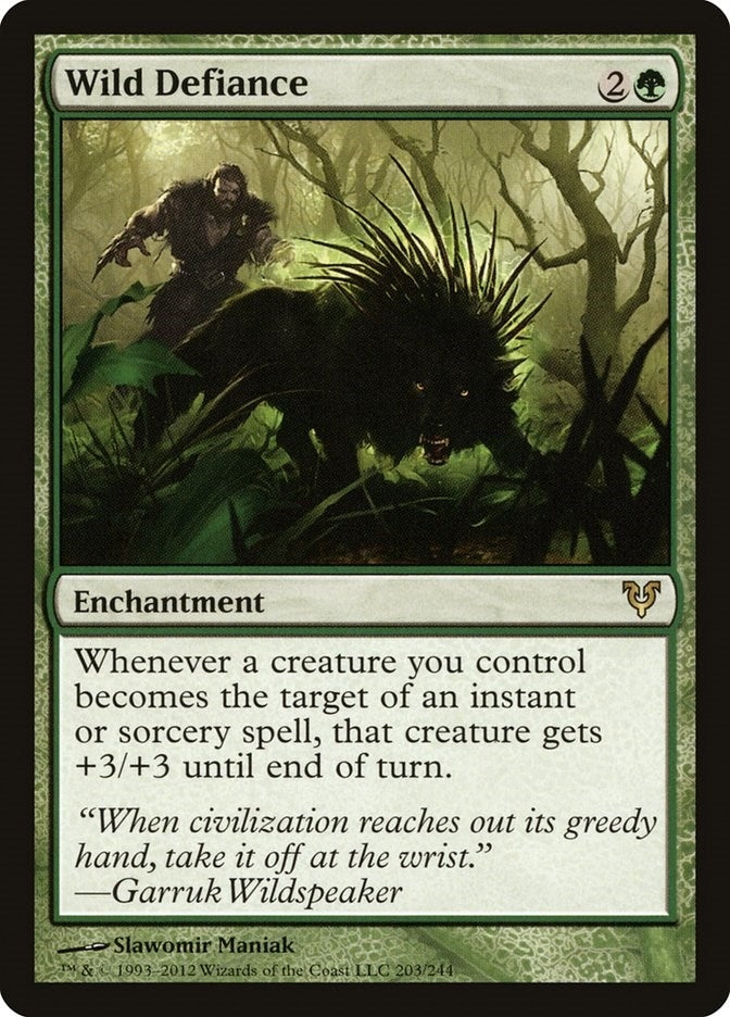 Wild Defiance (203) (Avacyn Restored)