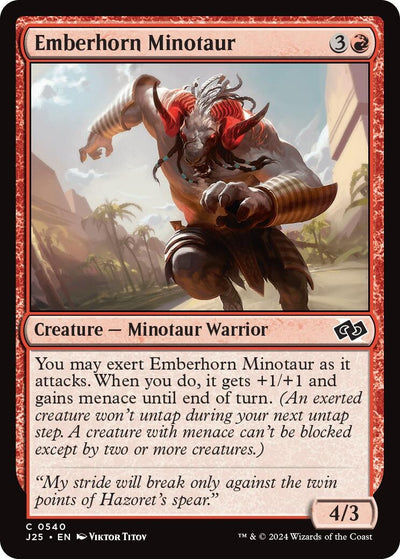 Emberhorn Minotaur (540) (Foundations Jumpstart)
