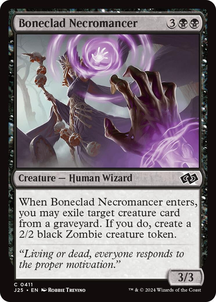 Boneclad Necromancer (411) (Foundations Jumpstart)