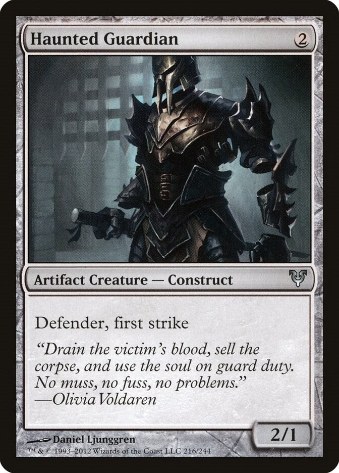 Image for Haunted Guardian (216) (Avacyn Restored) - Magic: The Gathering