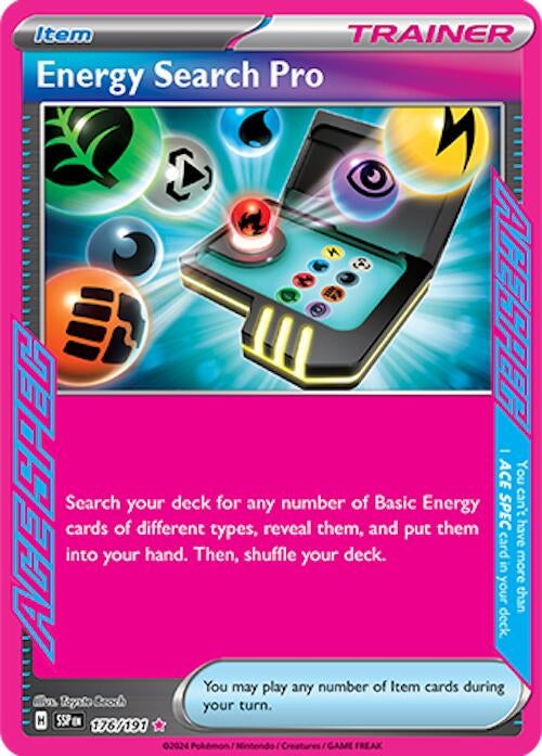 Image for Energy Search Pro (176/191) (SV08: Surging Sparks) - Pokemon