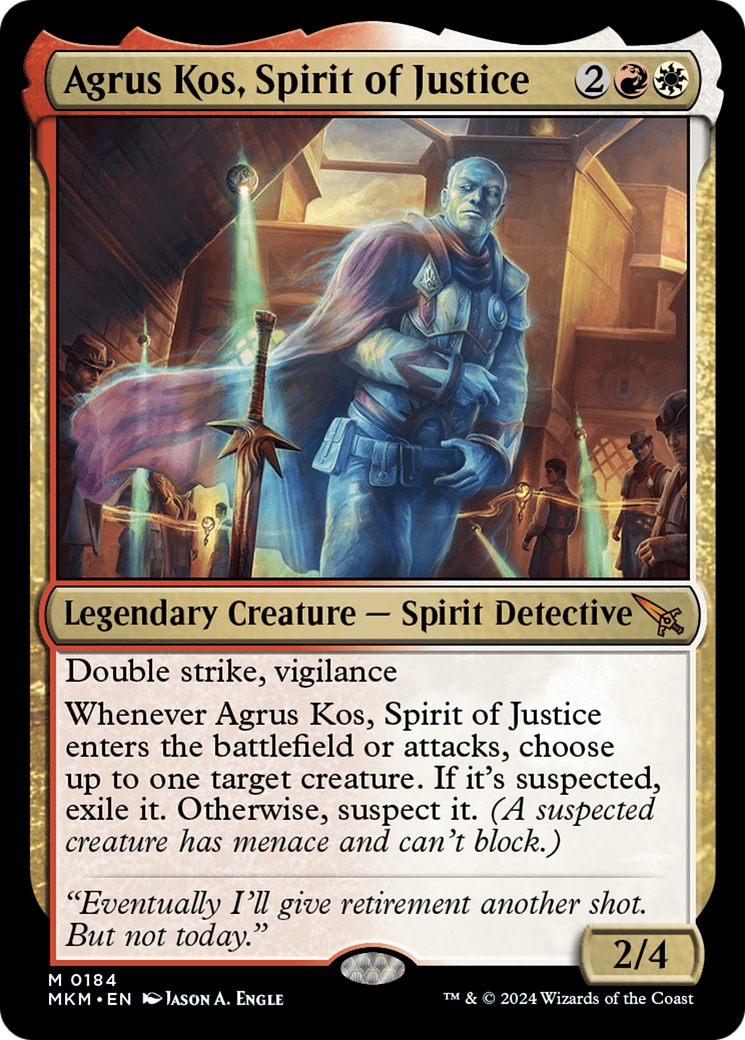 Agrus Kos, Spirit of Justice (184) (Murders at Karlov Manor)