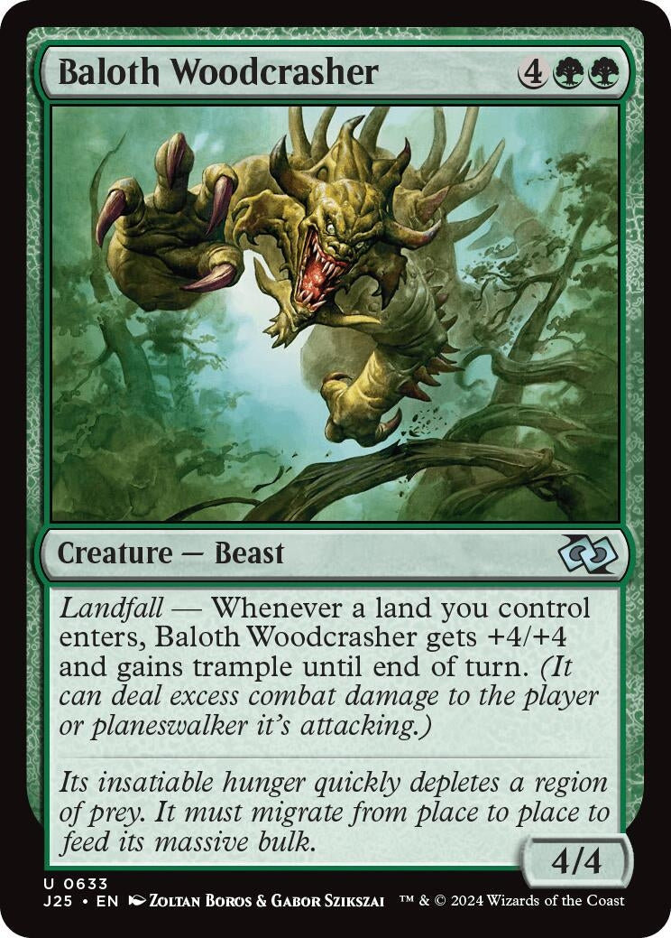 Baloth Woodcrasher (633) (Foundations Jumpstart)