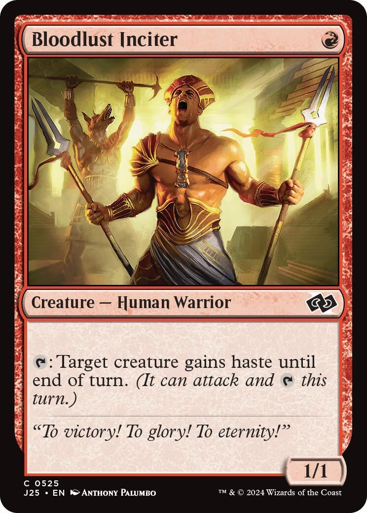 Bloodlust Inciter (525) (Foundations Jumpstart)