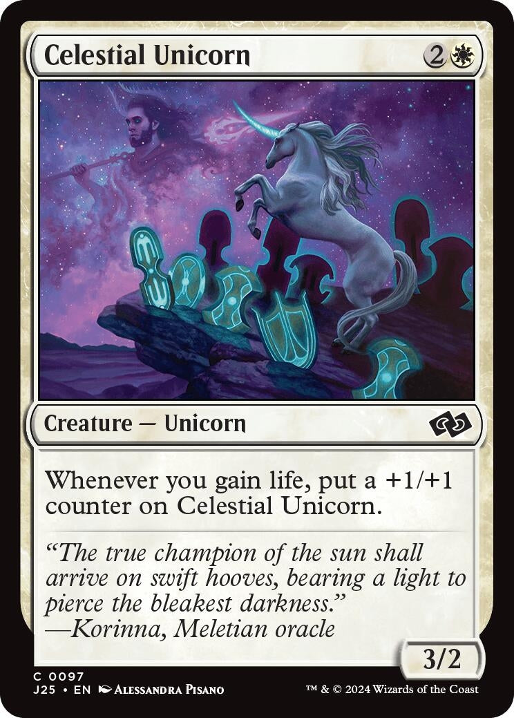 Celestial Unicorn (97) (Foundations Jumpstart)