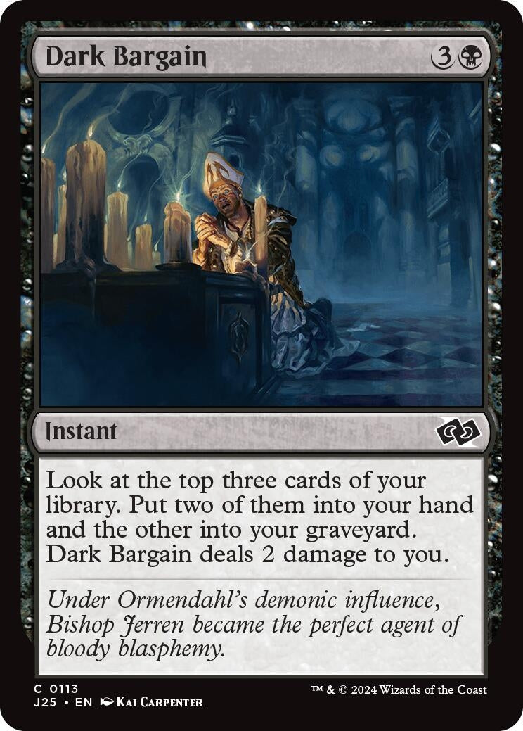 Dark Bargain (113) (Foundations Jumpstart)