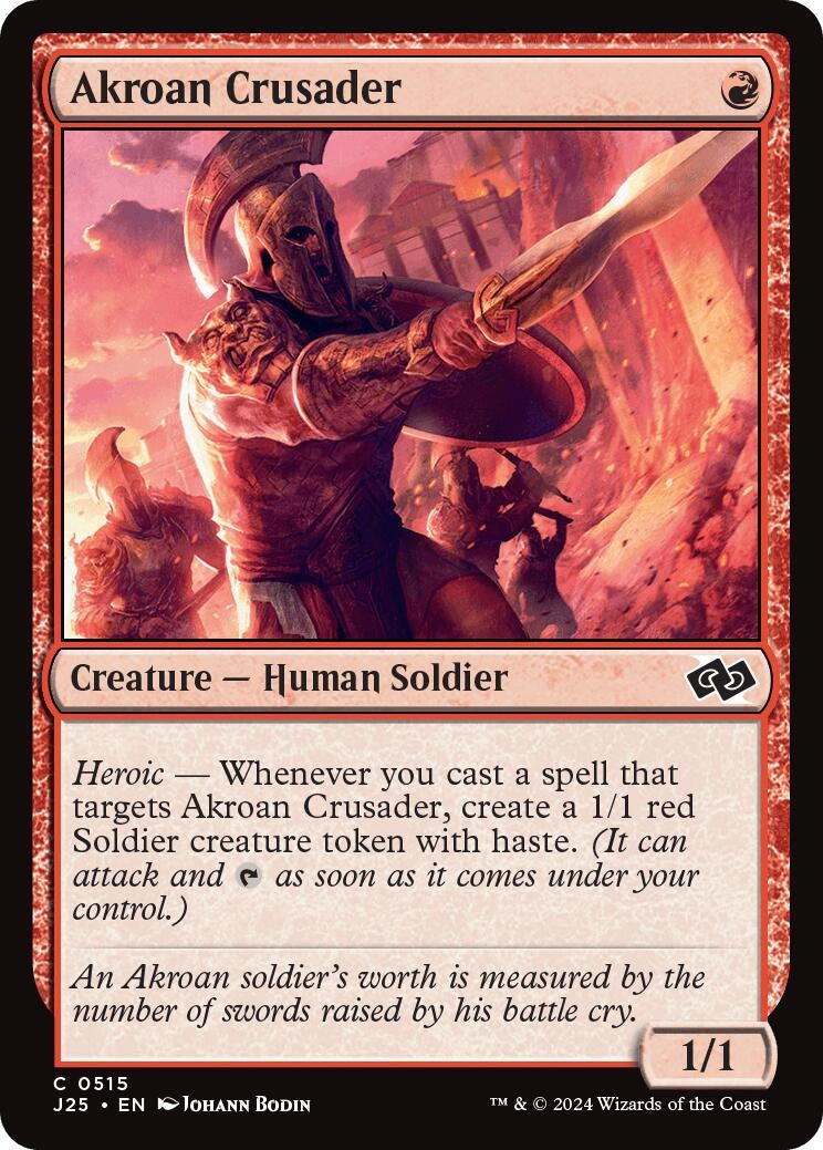 Akroan Crusader (515) (Foundations Jumpstart)