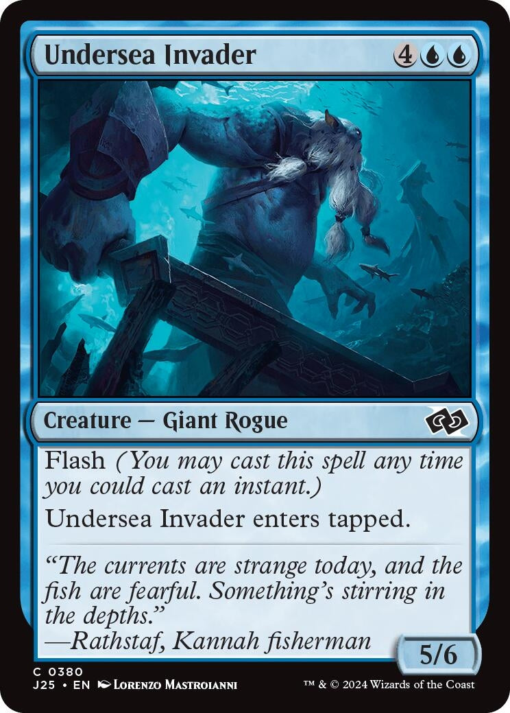 Image for Undersea Invader (380) - Magic: The Gathering