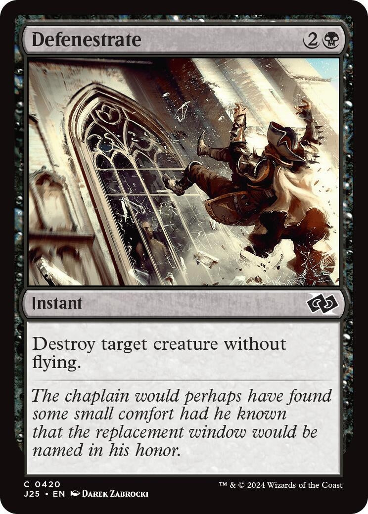 Defenestrate (420) (Foundations Jumpstart)
