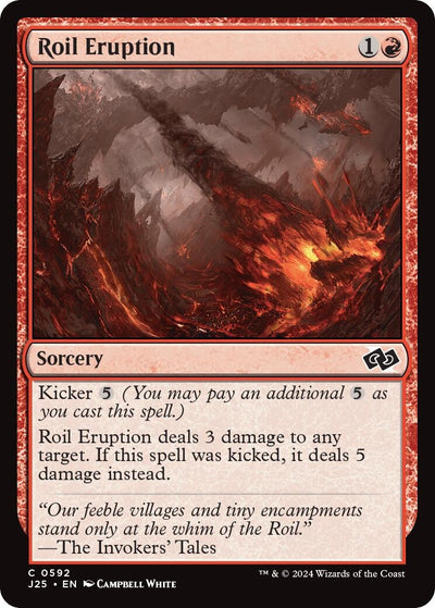 Roil Eruption (592) (Foundations Jumpstart)