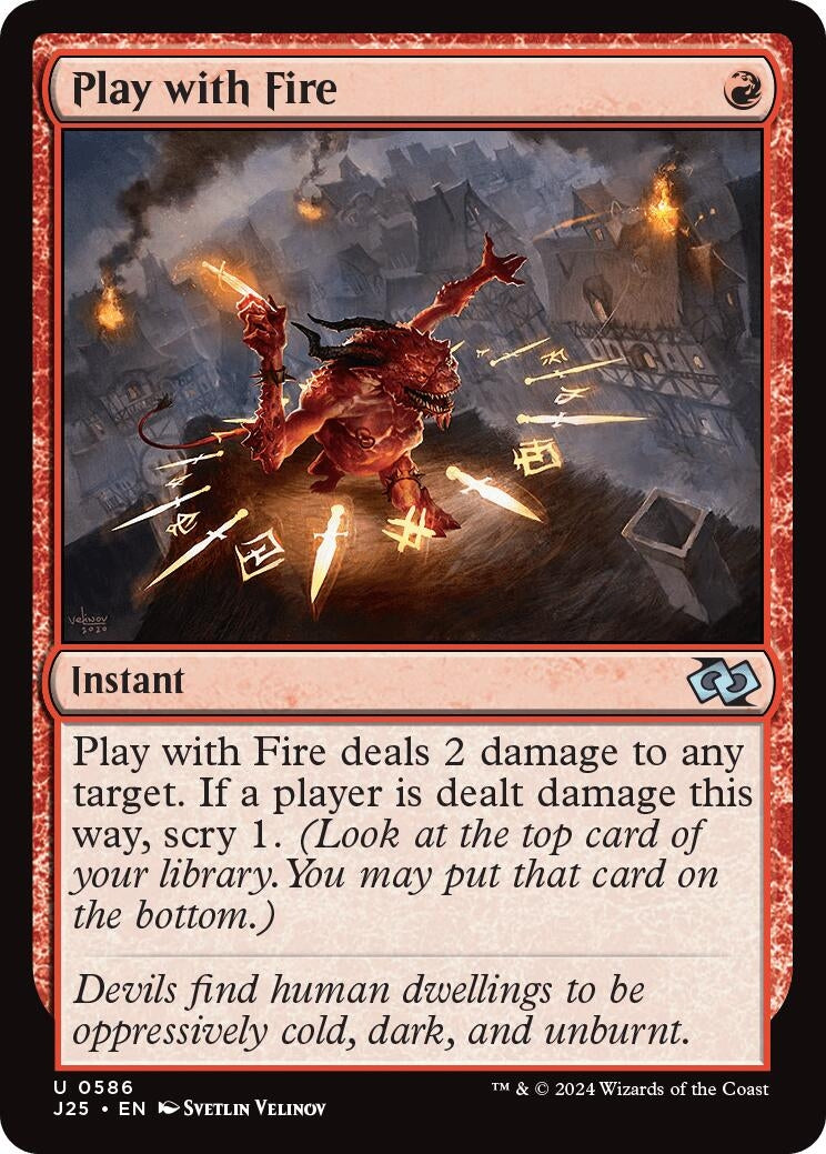 Play with Fire (586) (Foundations Jumpstart)