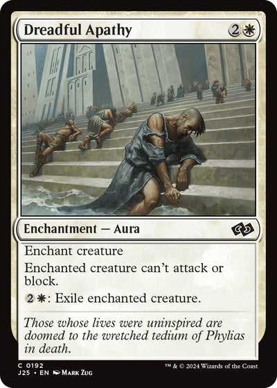 Dreadful Apathy (192) (Foundations Jumpstart)
