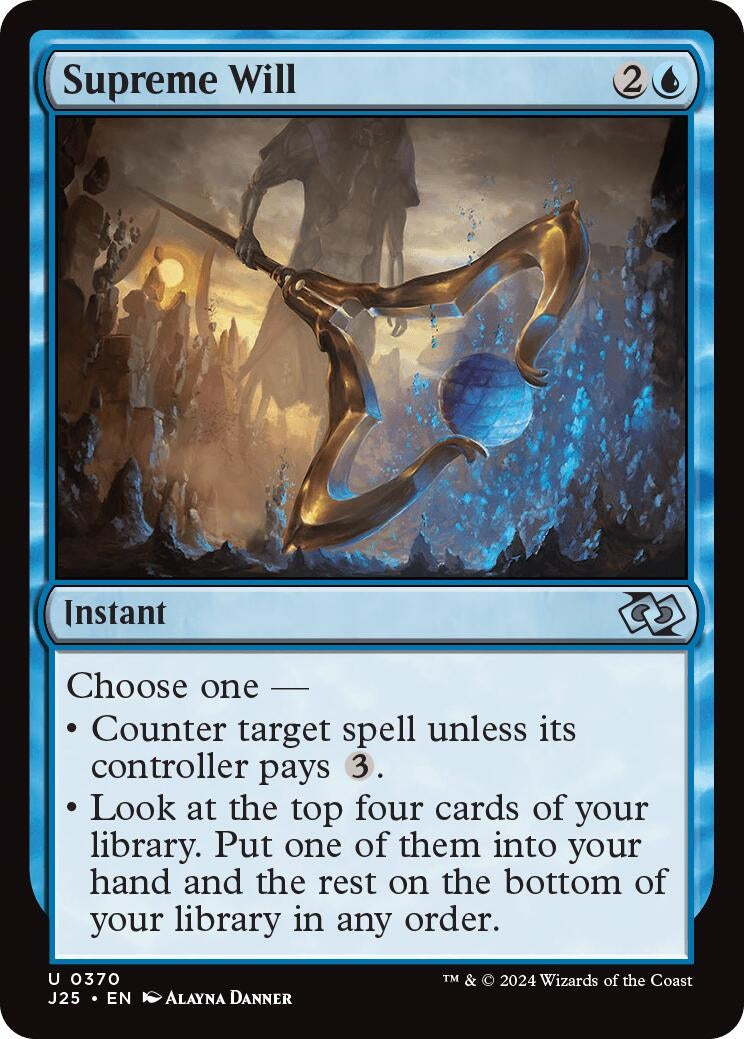 Supreme Will (370) (Foundations Jumpstart)