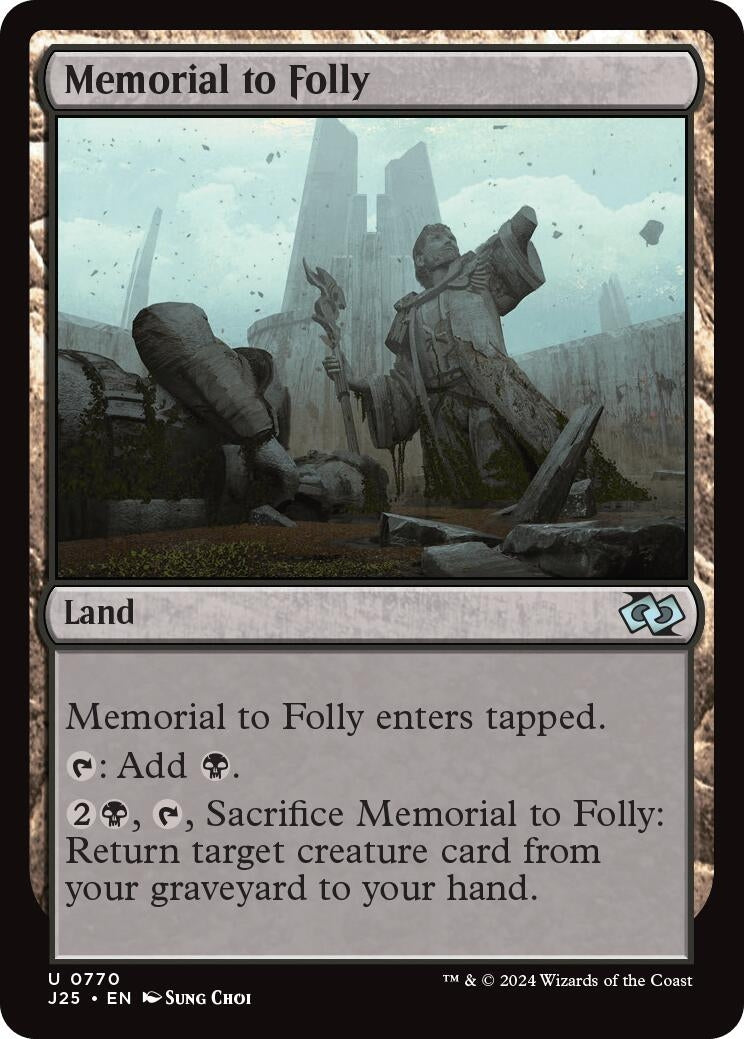 Memorial to Folly (770) (Foundations Jumpstart)
